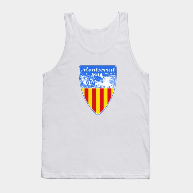 Montserrat Catalunya Tank Top by Jared S Davies